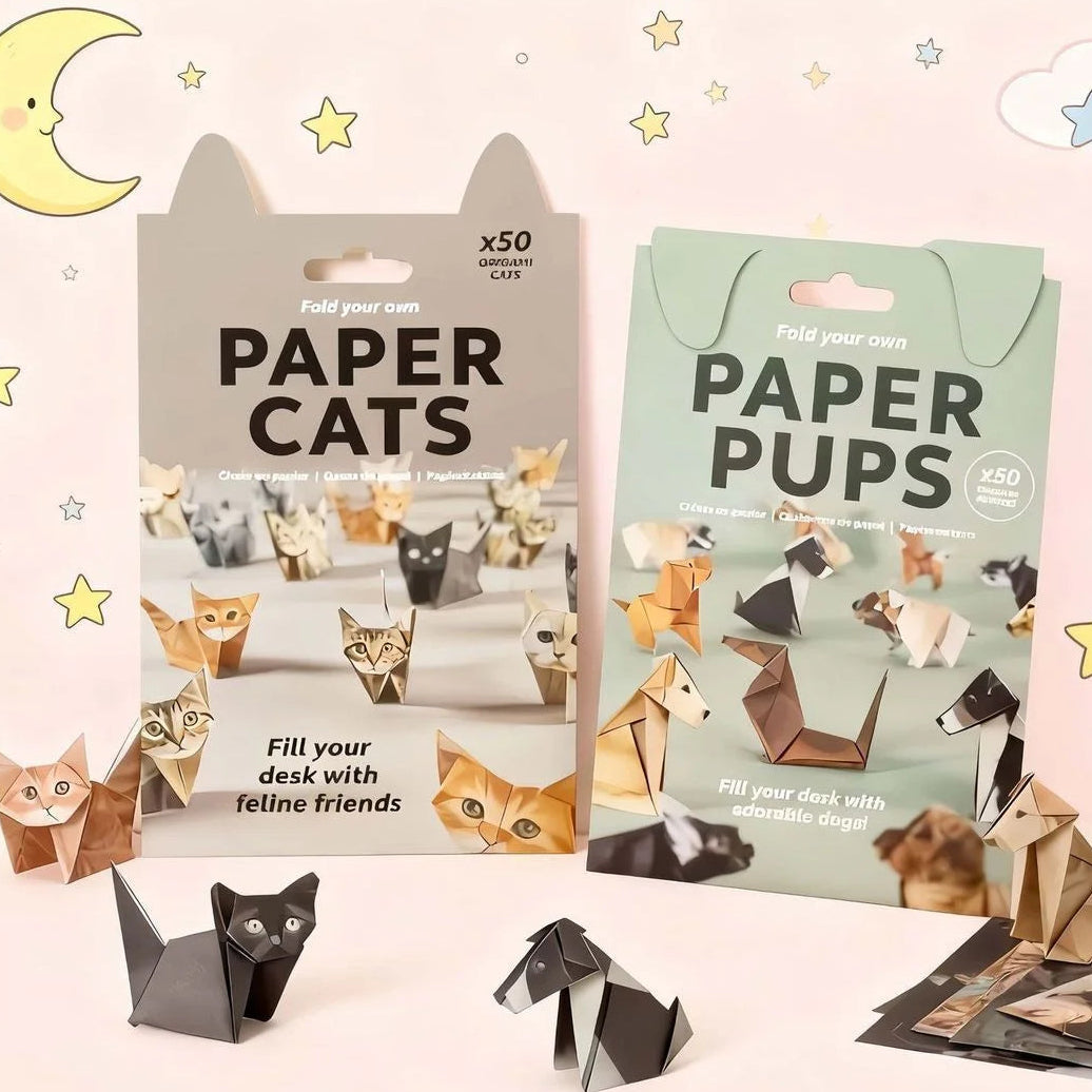 DIY Paper Cats Craft Kit