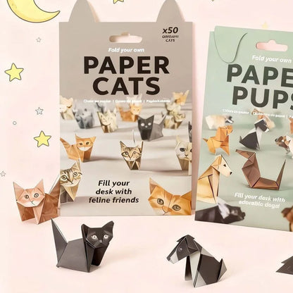 DIY Paper Cats Craft Kit