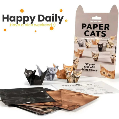 DIY Paper Cats Craft Kit