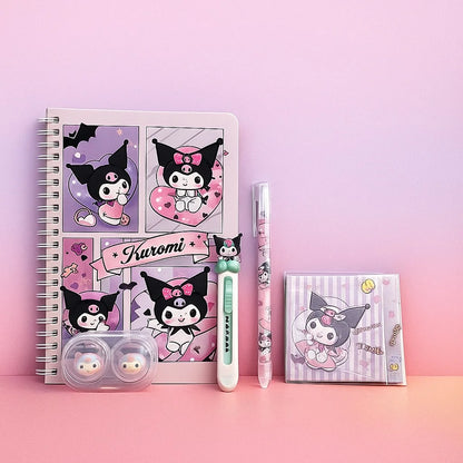 Cute Sanrio Kuromi Stationary Bundle