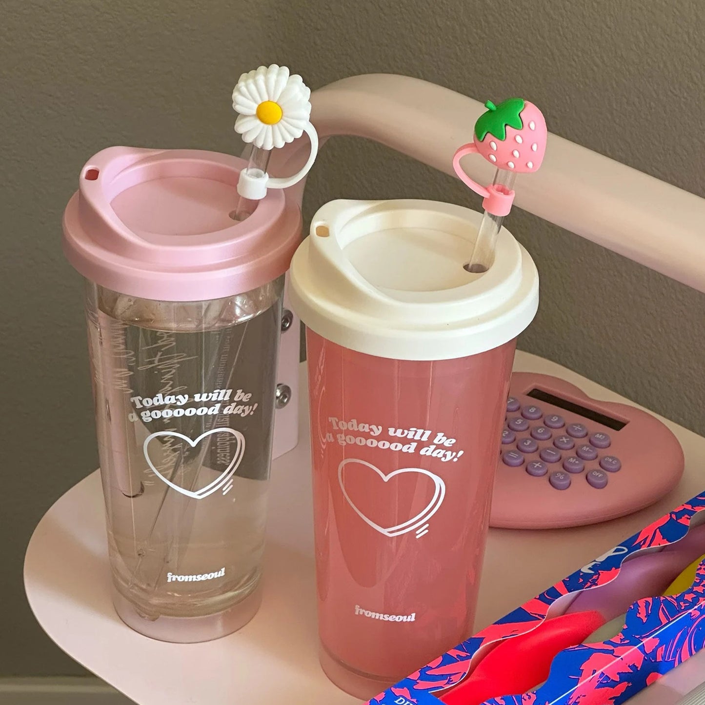 Cute Silicone Dust Caps For Stanley 40oz Tumblers