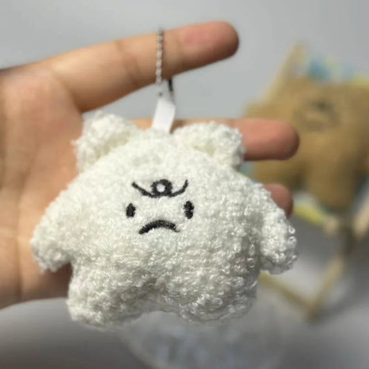 Cute Star Plush Keychain Bag Pendant