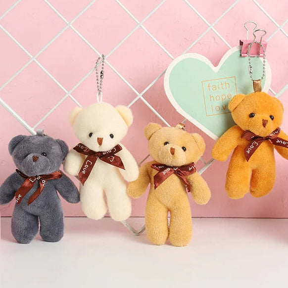 Soft Teddy Bear Pendant and Bag Charm
