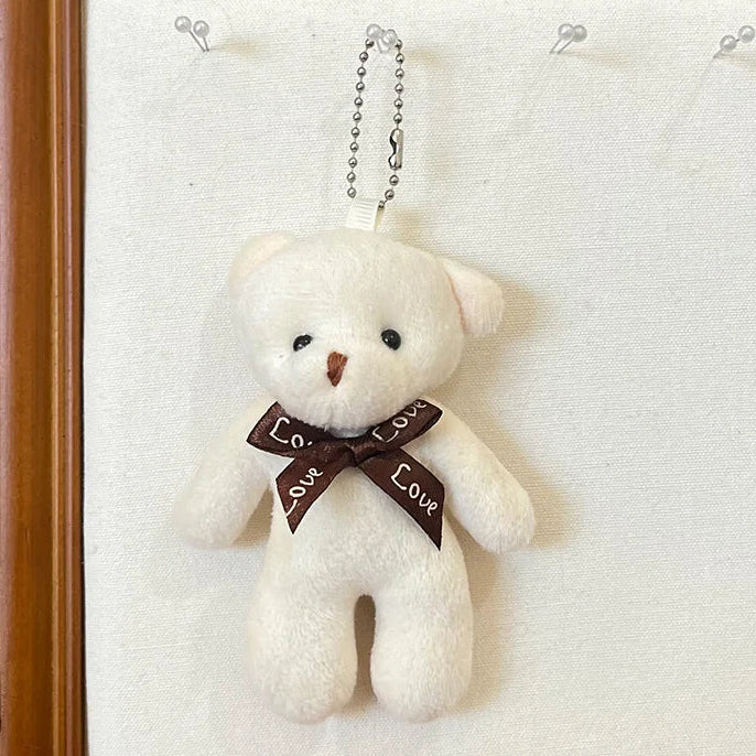 Soft Teddy Bear Pendant and Bag Charm