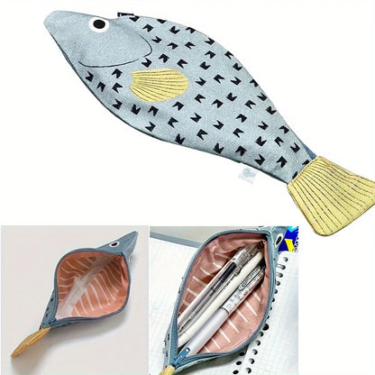 Cute Fish Pencil Pouch