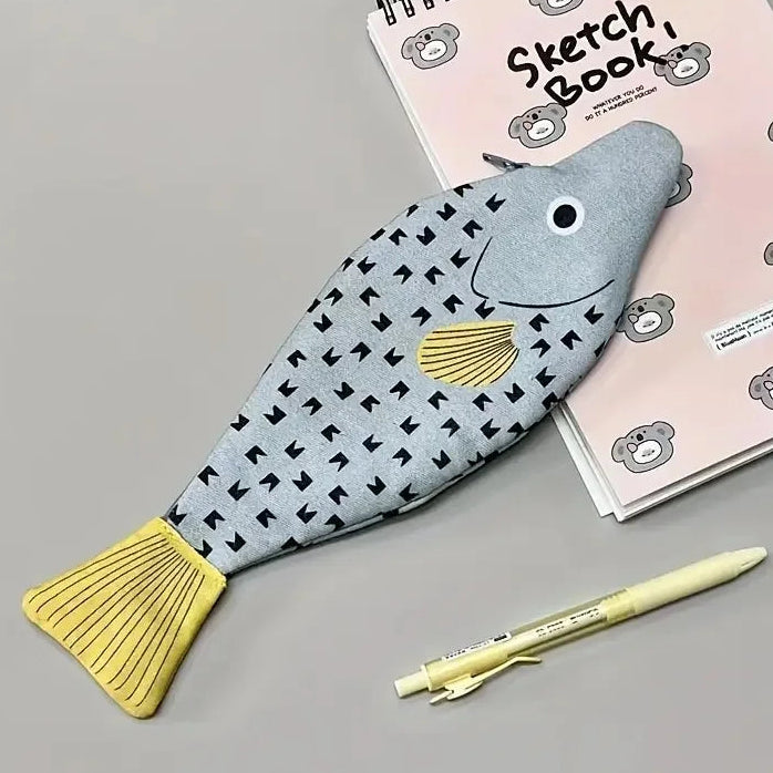 Cute Fish Pencil Pouch