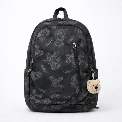 Cute Bear Printed Large Capacity Backpack