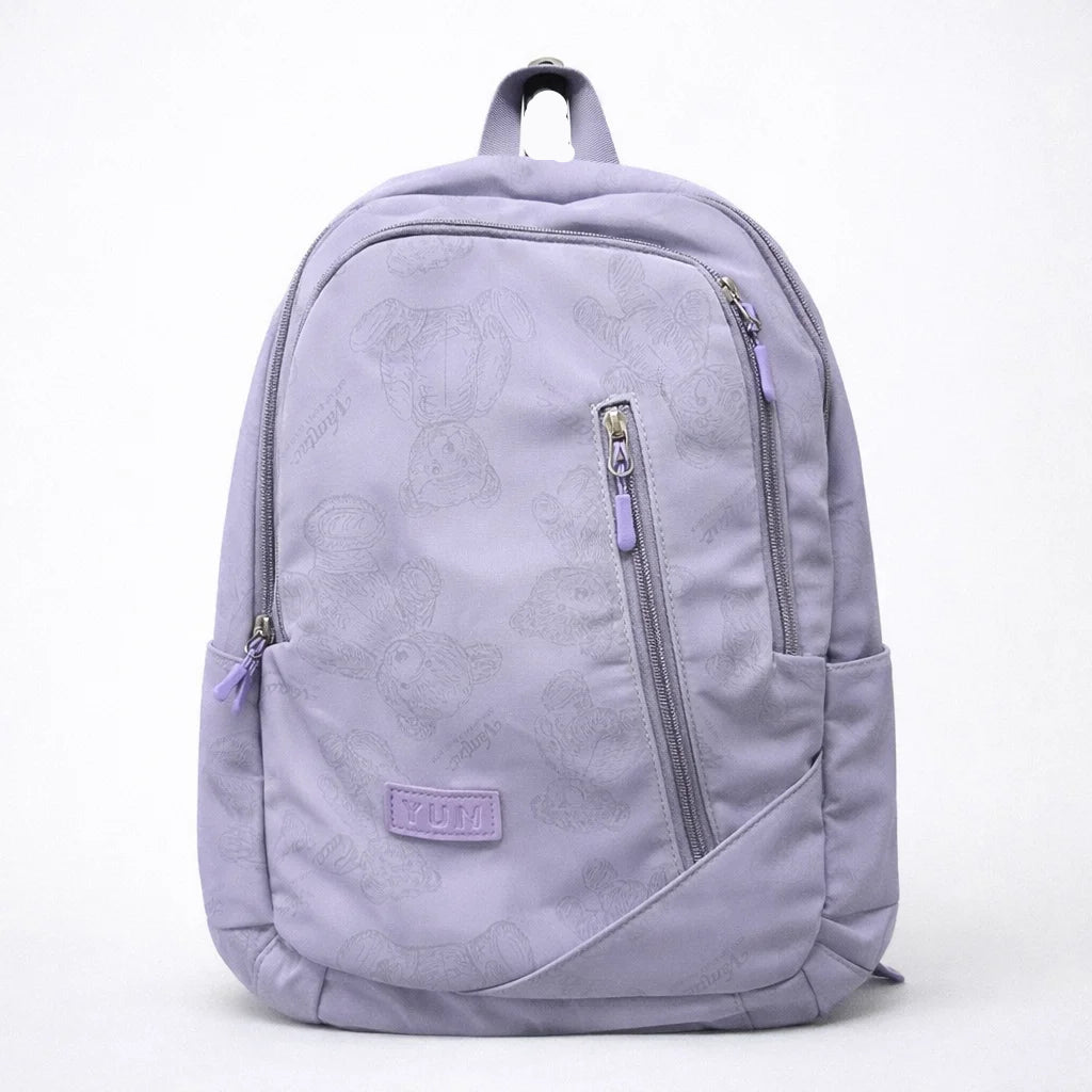 Cute Bear Printed Large Capacity Backpack