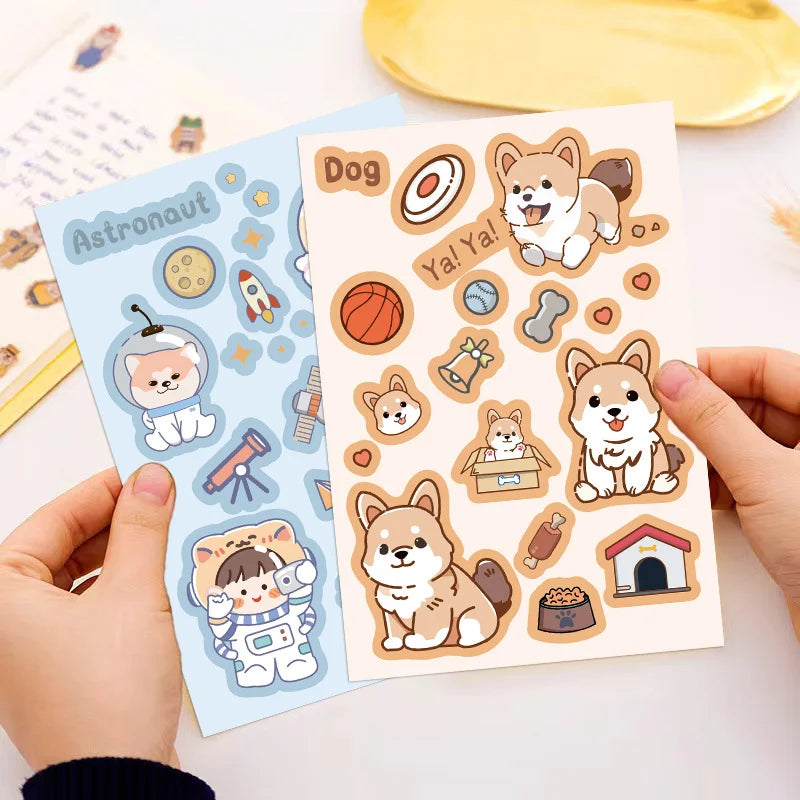 Cute Animals Sticker Sheets