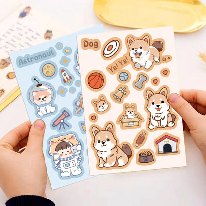 Cute Animals Sticker Sheets