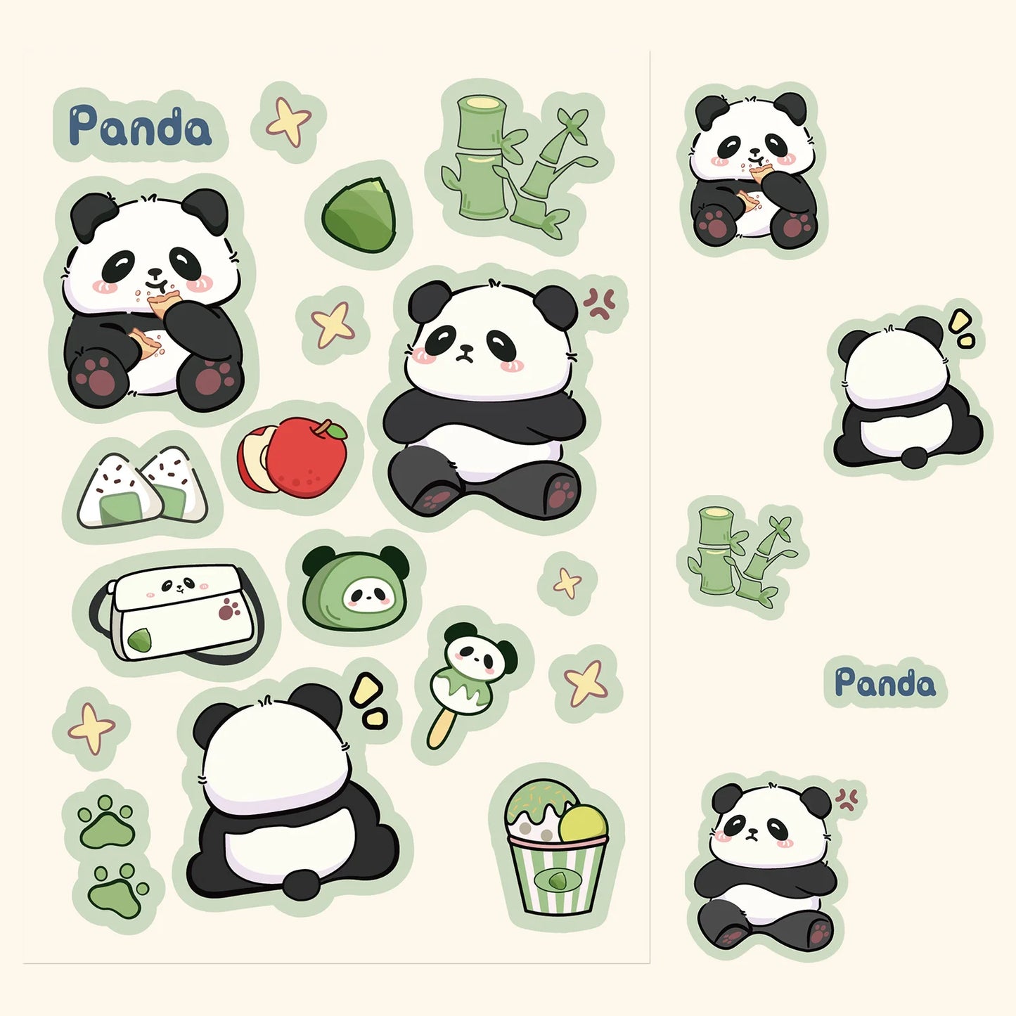 Cute Animals Sticker Sheets