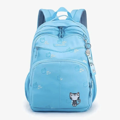 Cute Cat Large Capacity Unisex School Backpack