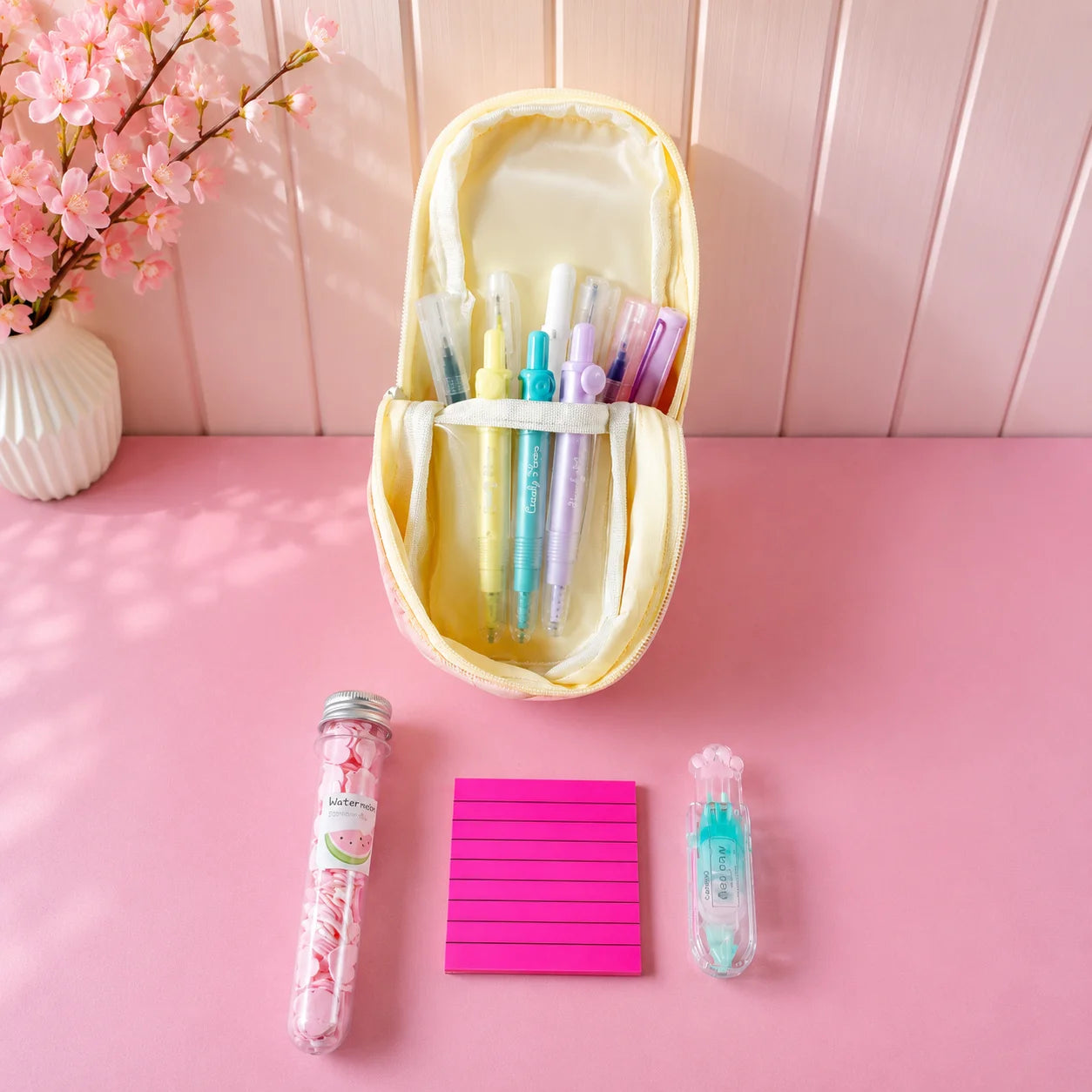 Soft Bloom Stationery Kit