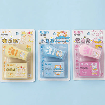 Cute Mini Cat Paw Stapler