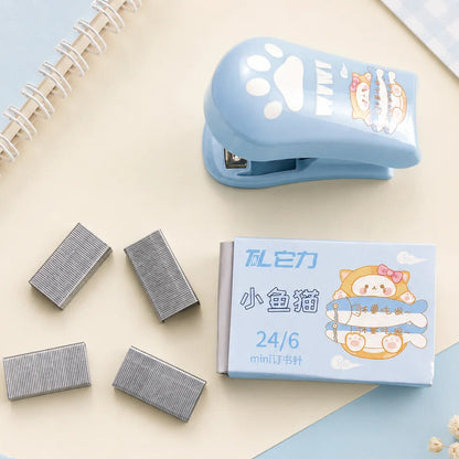 Cute Mini Cat Paw Stapler