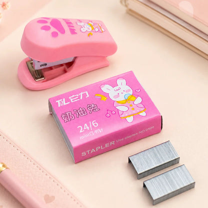 Cute Mini Cat Paw Stapler