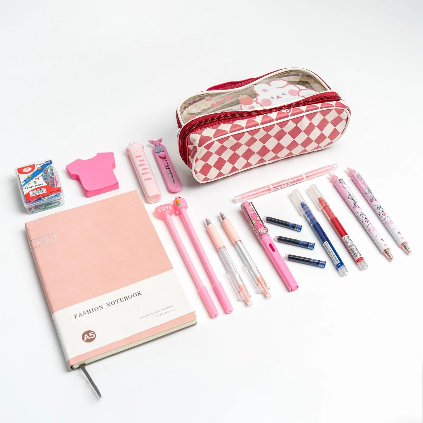 Cute kawaii Bear Stationery Bundle