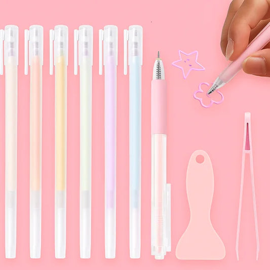Pastel Glue Pen & Craft Tool Set