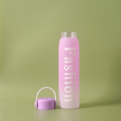Frosted Gradient High Value Fashion Bottle and Cup