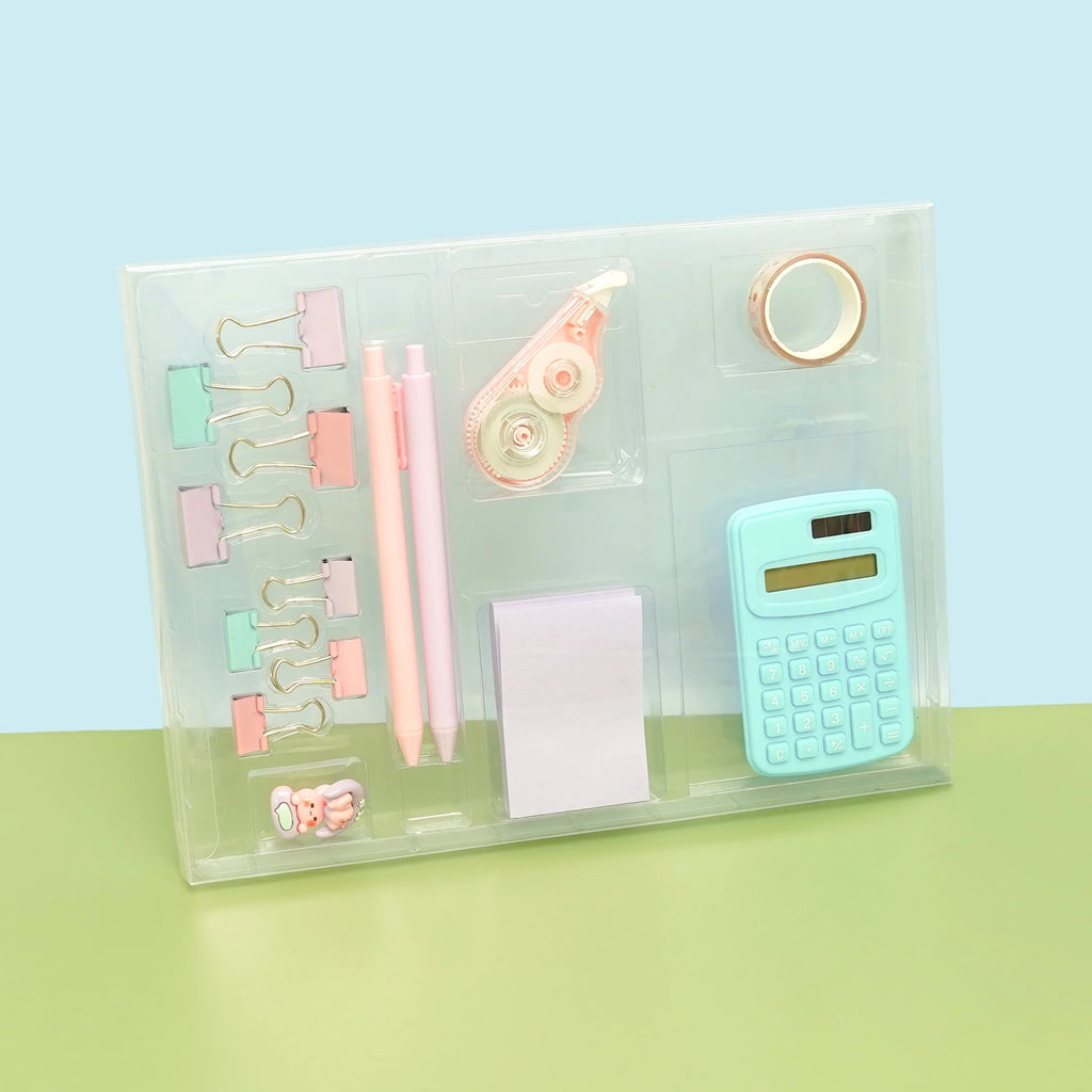 Macaron Colors Mix Stationery Set