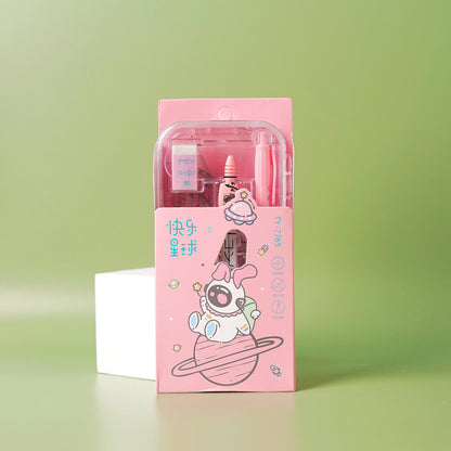 Little Frog 8 Pcs Geometry Set With Compass