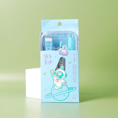 Little Frog 8 Pcs Geometry Set With Compass