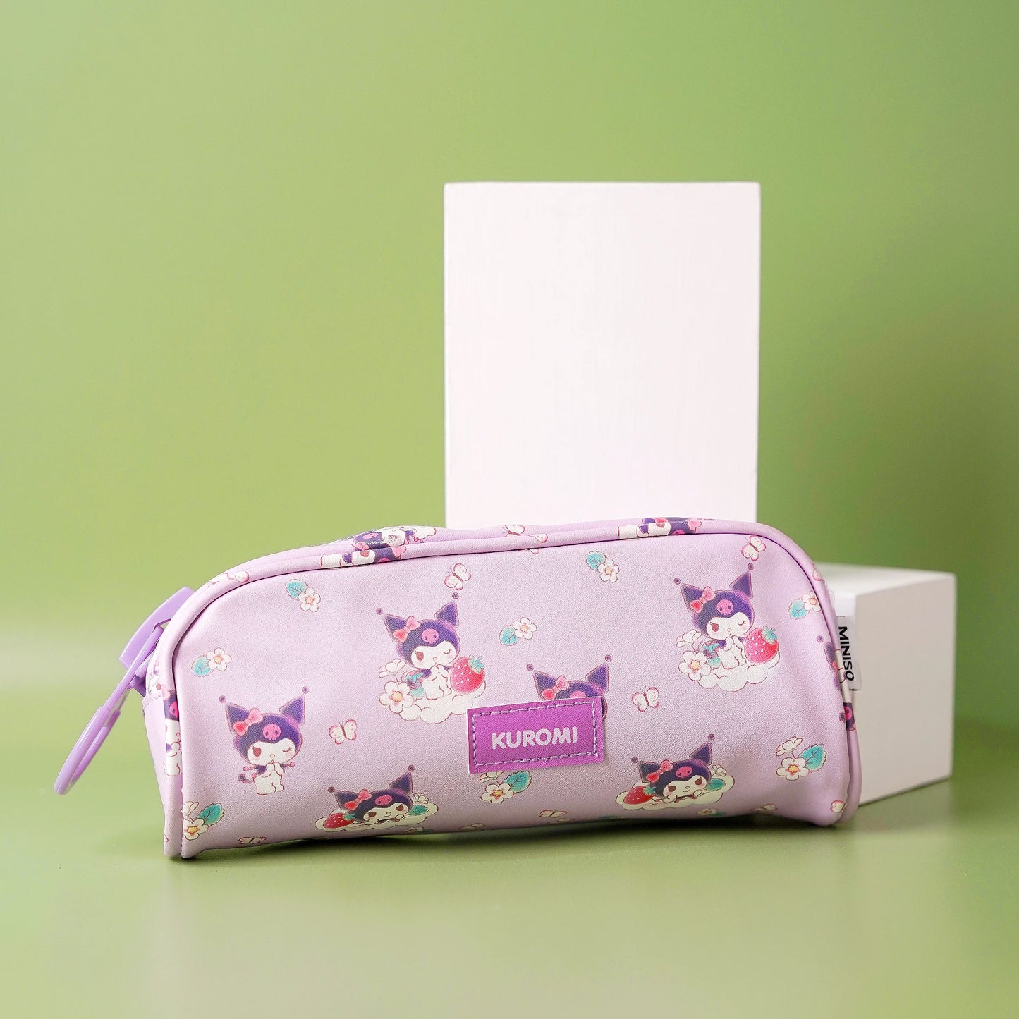 Kuromi Large Zipper Pencil Case
