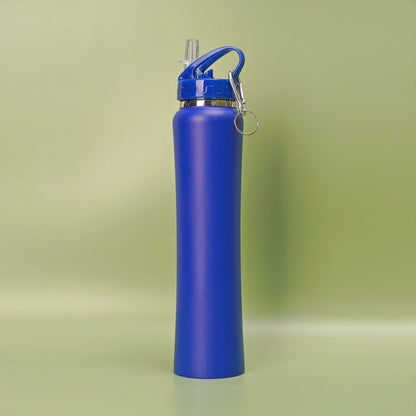 Long Steel Thermos Bottle with Hook