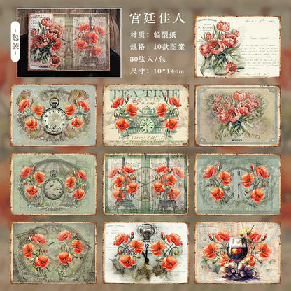 Dancing Sea Flower Paper Diy Hand Kraft Sheets