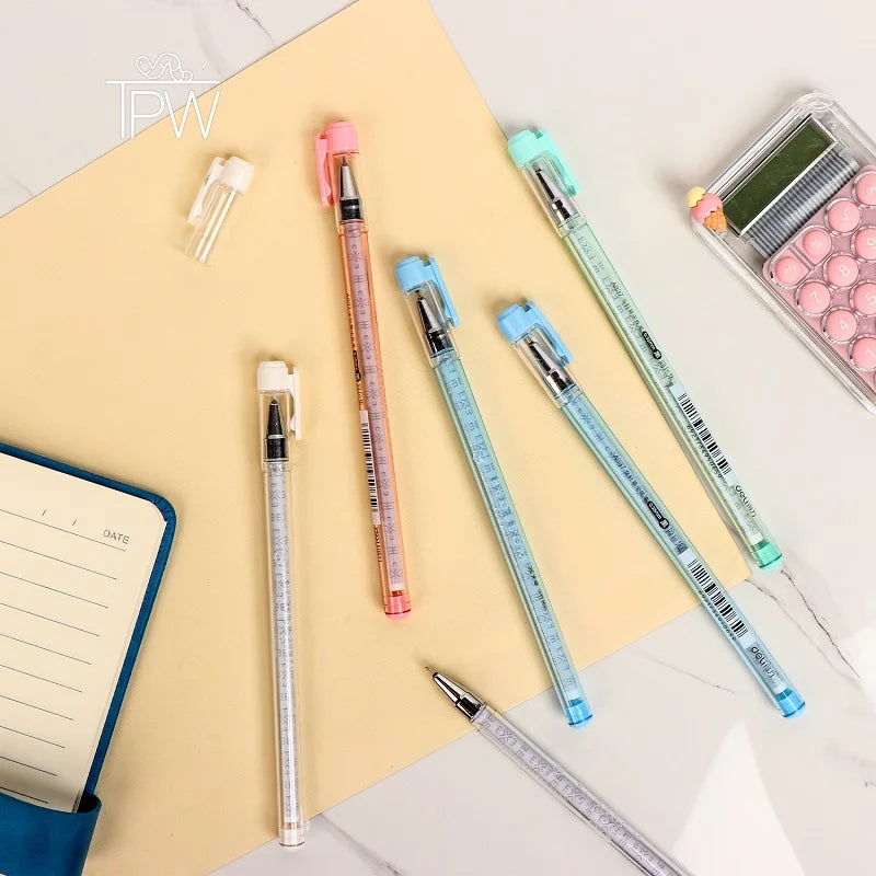 Deli Blossom Macaron Color Gel Pen
