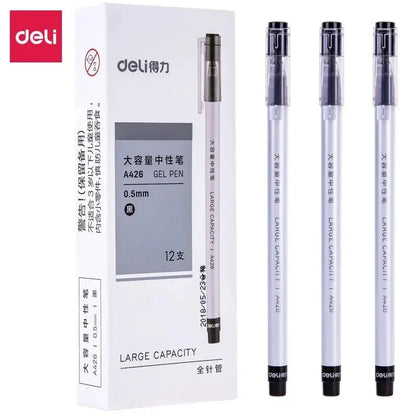 Deli Large Capacity Signature Gel Pen