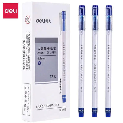 Deli Large Capacity Signature Gel Pen