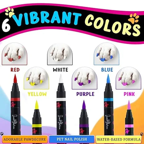 Pet Nail Polish Brush Markers