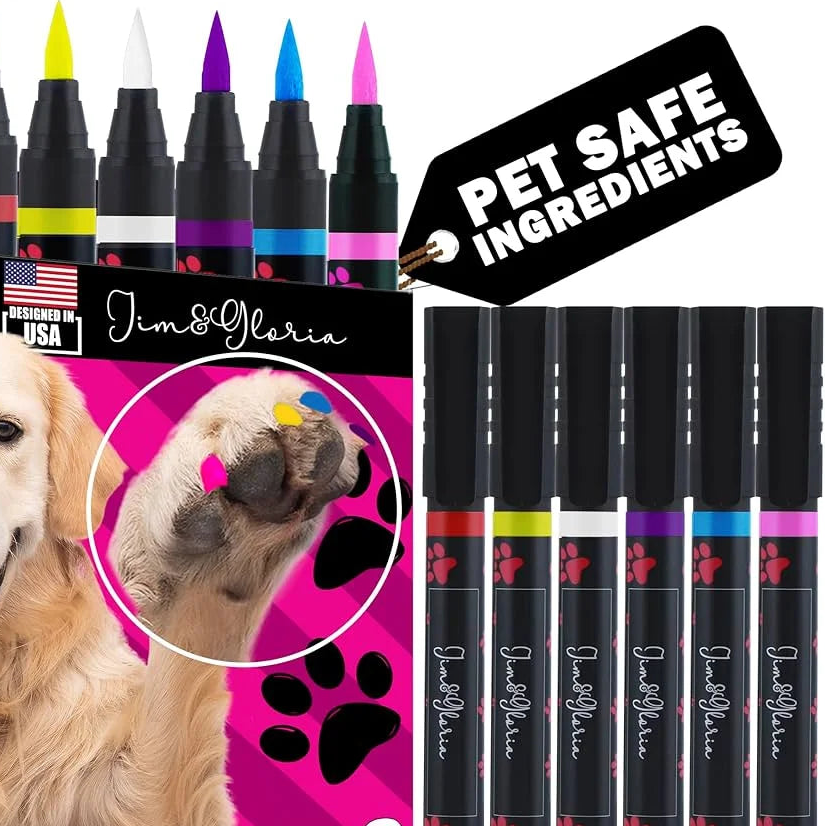 Pet Nail Polish Brush Markers