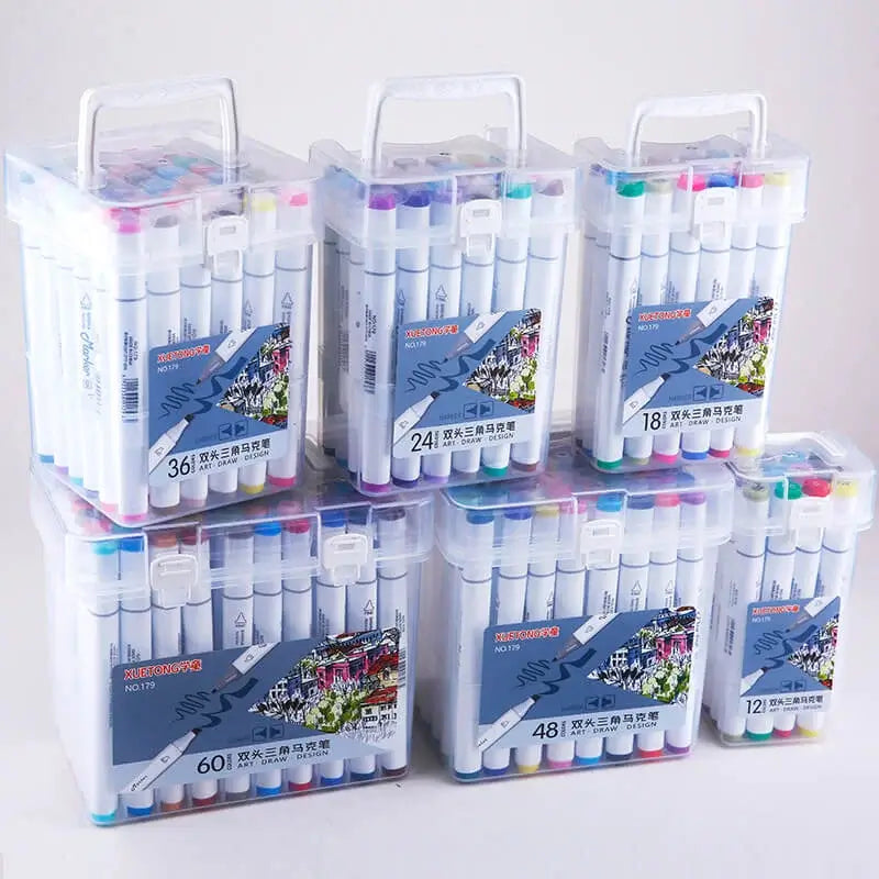 DoubleHeadAcrylicBrushMarkersBox#Fluorescentmarker#Softhighlighter#Neonmarker#Lighttonedhighlighter#Finetipmarker#Doubleendedmarker#Waterbasedmarker#Mildhighlighter#Quickdryingmarker#Delicatehighlighter#Gentlehighlighter#Pastelmarker#Highlighterpenset#Highlighterpenpack#acyrlicbrushmarkersbox