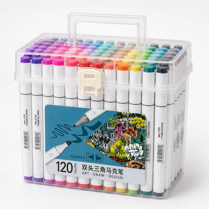 Double Head Alcohol Markers Box