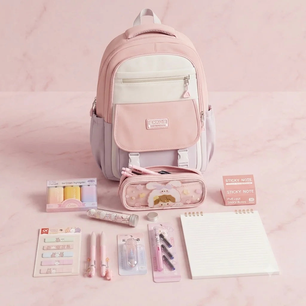 Dreamy Pink School Essentials Deal