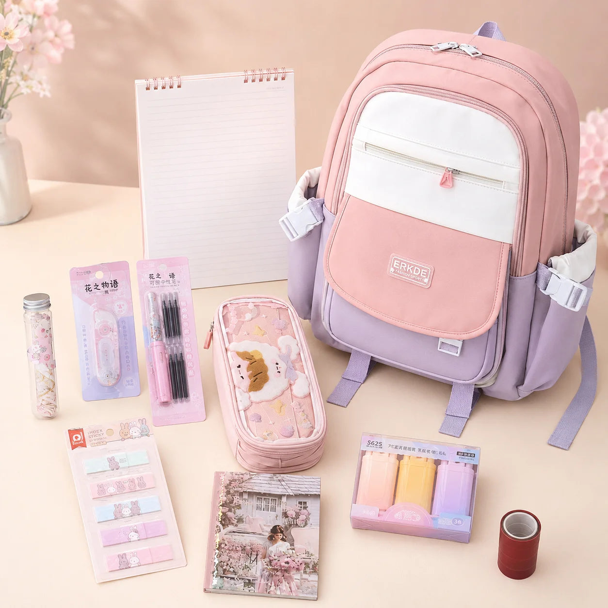 Dreamy Pink School Essentials Deal