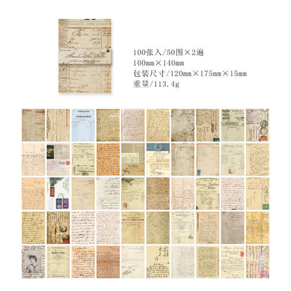 Dynasty & Evening Series Handbook Decorative Paper Sheets