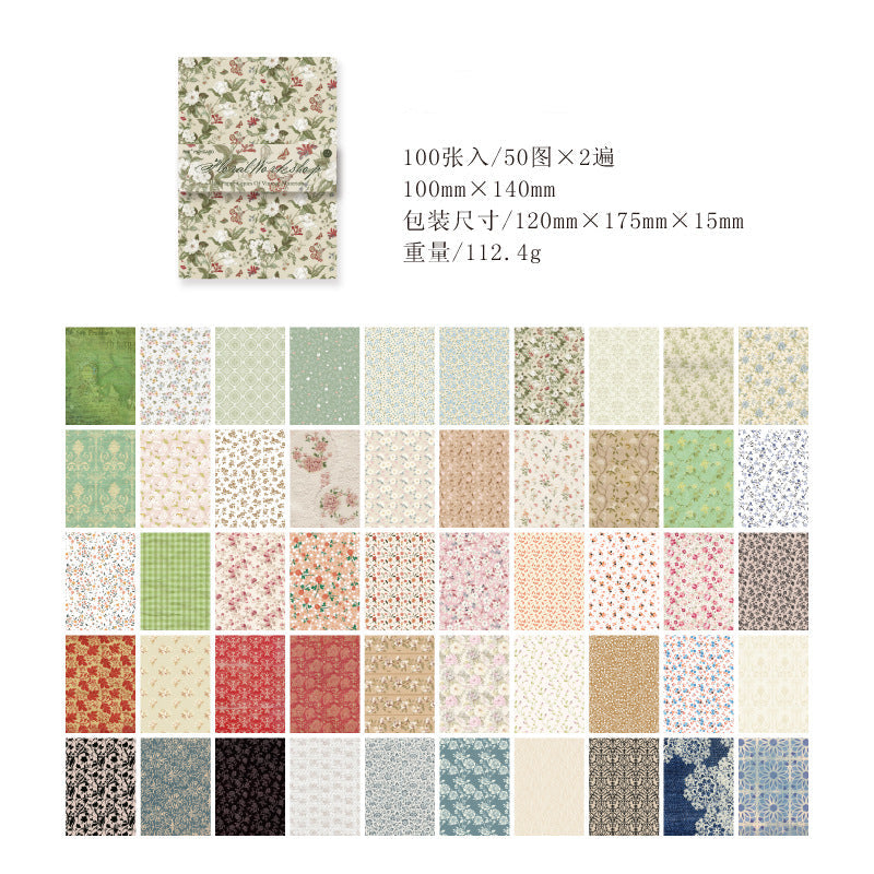 Dynasty & Evening Series Handbook Decorative Paper Sheets