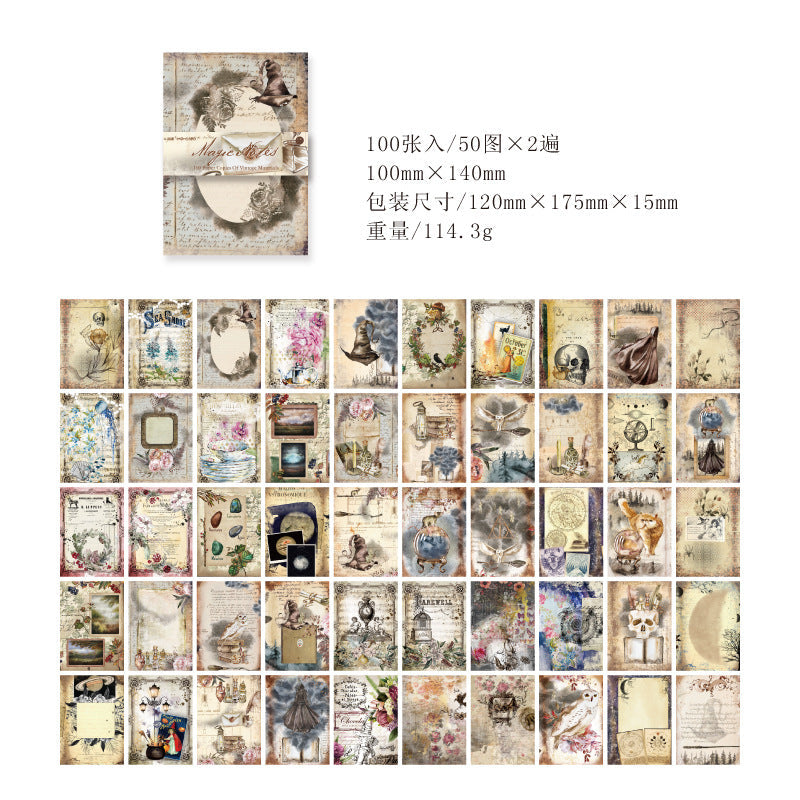 Dynasty & Evening Series Handbook Decorative Paper Sheets