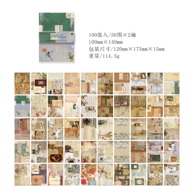 Dynasty & Evening Series Handbook Decorative Paper Sheets