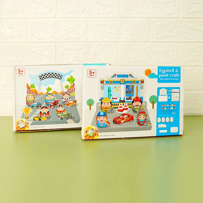Egg Shell Crafts Gift Set With Paints