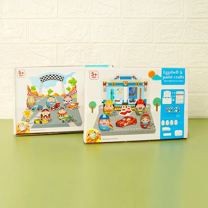 Egg Shell Crafts Gift Set With Paints