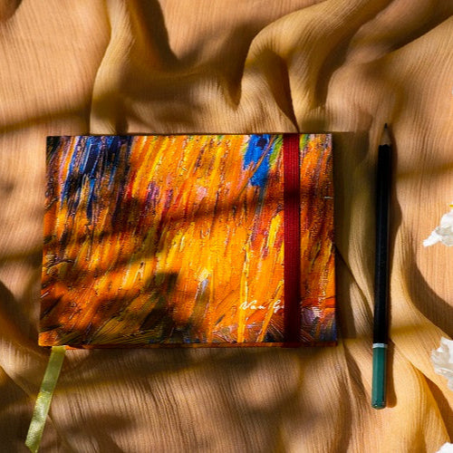 A6 Van Gogh Paintings inspired Landscape Sketchbook