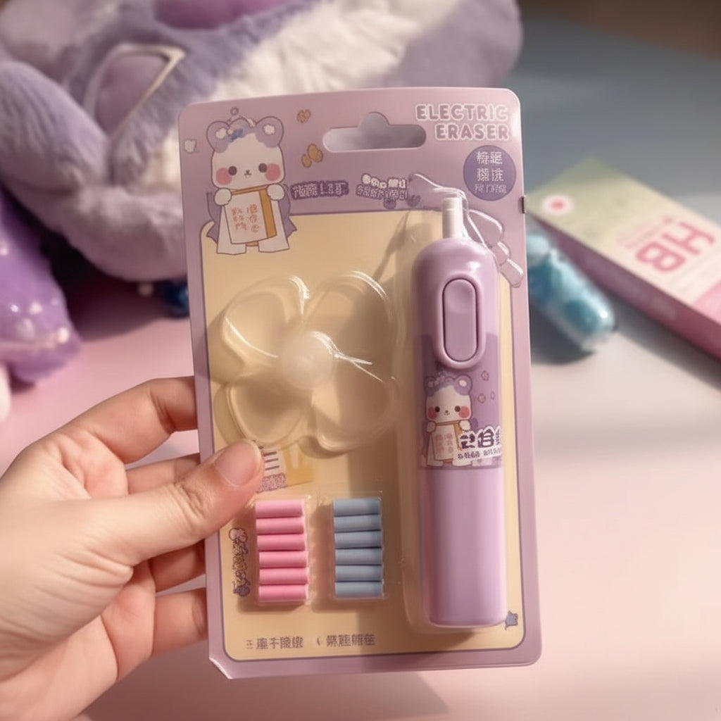 Astronaut Space Electric fan - Eraser Set