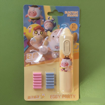 Astronaut Space Electric fan - Eraser Set