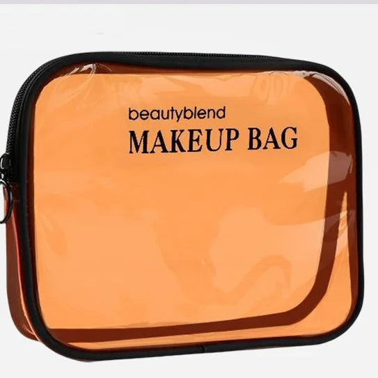 Elegant Transparent Cosmetic Makeup Pouch