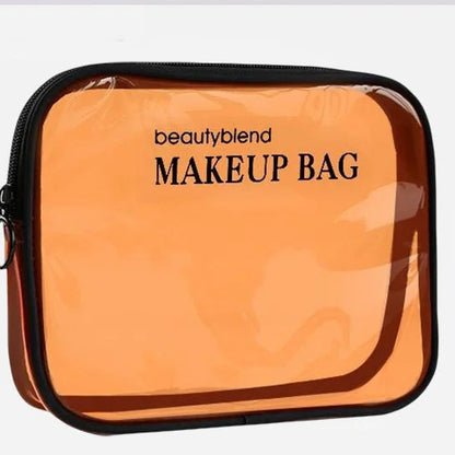 Elegant Transparent Cosmetic Makeup Pouch