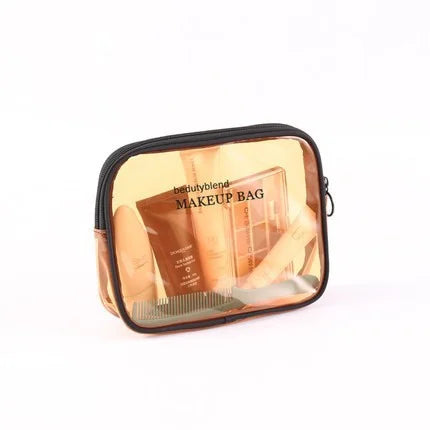 Elegant Transparent Cosmetic Makeup Pouch